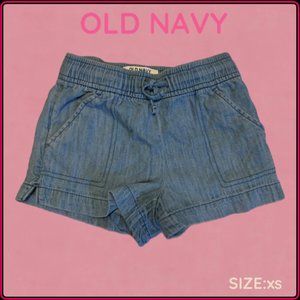 OLD NAVY WASHED DENIM SKIRT SIZE XS FOR KIDS